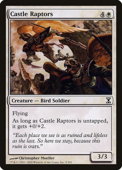 Castle Raptors, Time Spiral 5