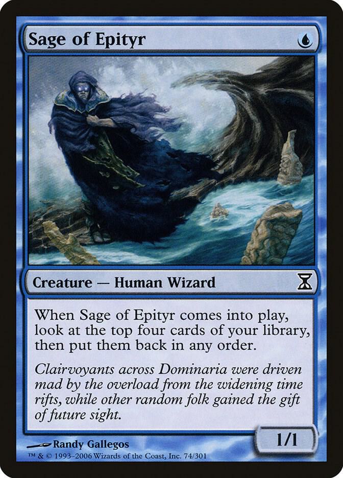 Sage of Epityr, Time Spiral 74