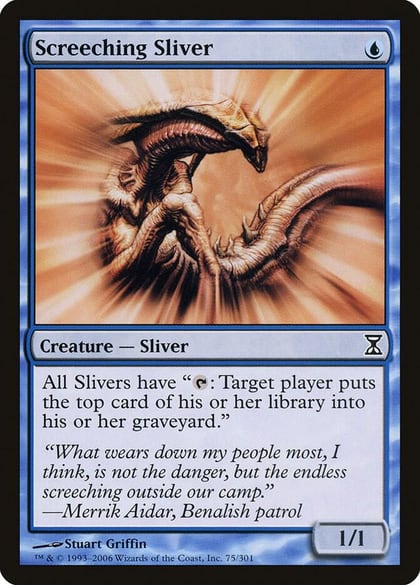 Screeching Sliver, Time Spiral 75