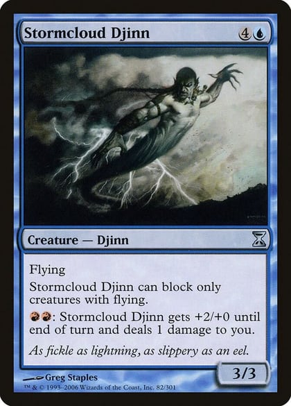 Stormcloud Djinn, Time Spiral 82
