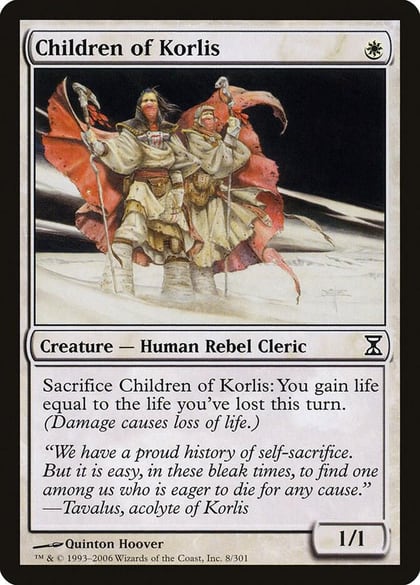 Children of Korlis, Time Spiral 8