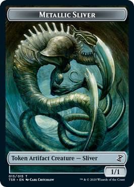 Metallic Sliver Token, Time Spiral: Remastered 15