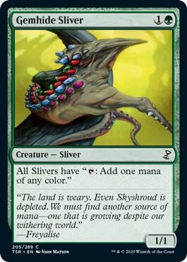 Gemhide Sliver, Time Spiral: Remastered 205