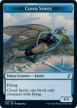 Cloud Sprite Token, Time Spiral: Remastered 3