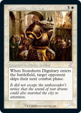 Stonehorn Dignitary, Time Spiral: Remastered 304