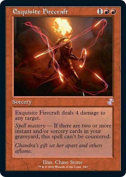 Exquisite Firecraft, Time Spiral: Remastered 343