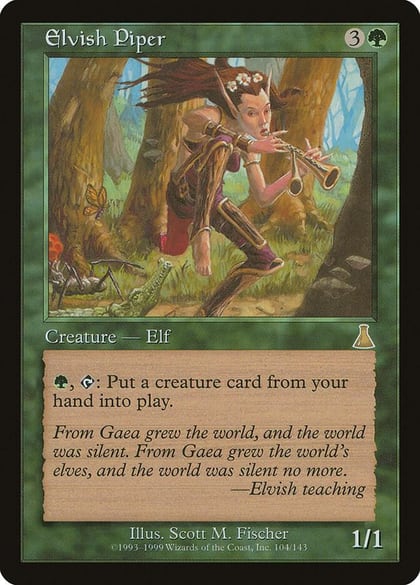Elvish Piper, Urza's Destiny 104