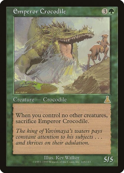 Emperor Crocodile, Urza's Destiny 105