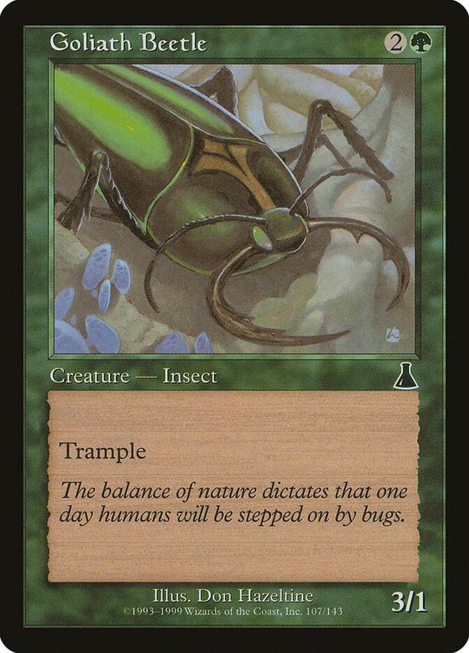 Goliath Beetle, Urza's Destiny 107