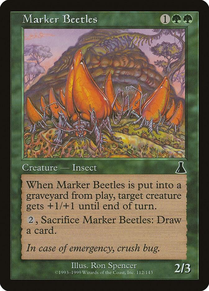 Marker Beetles, Urza's Destiny 112