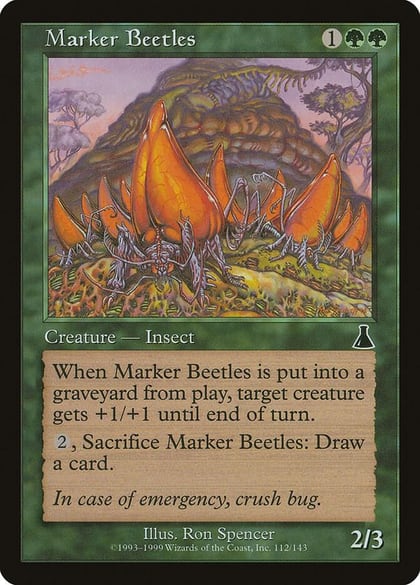 Marker Beetles, Urza's Destiny 112