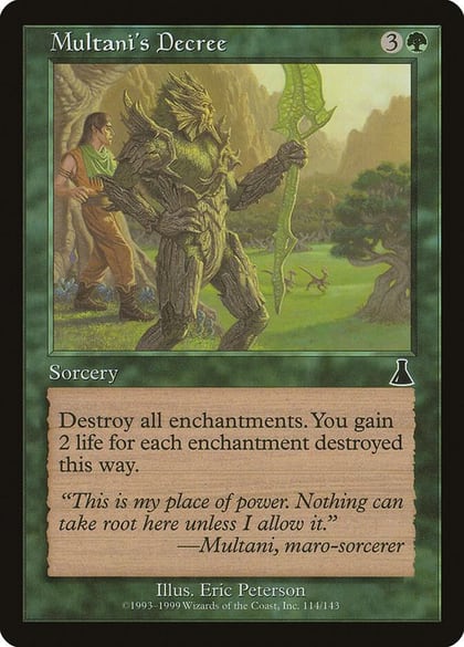 Multani's Decree, Urza's Destiny 114