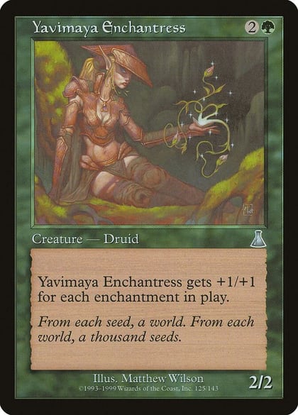 Yavimaya Enchantress, Urza's Destiny 125
