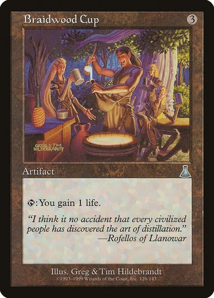 Braidwood Cup, Urza's Destiny 126