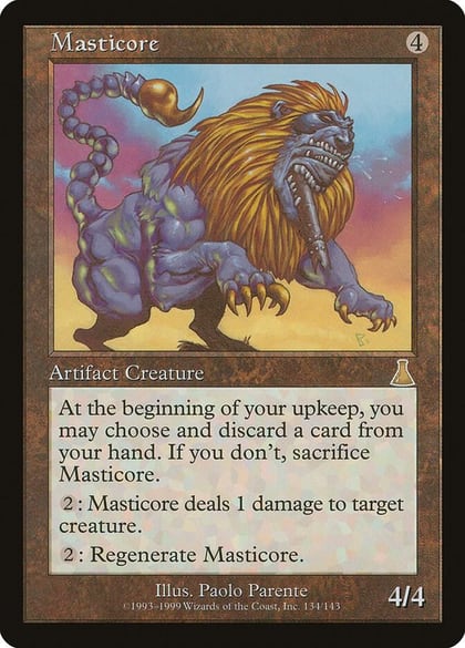 Masticore, Urza's Destiny 134
