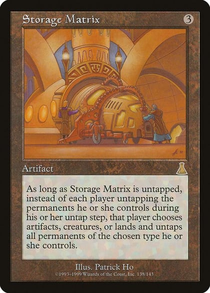 Storage Matrix, Urza's Destiny 138