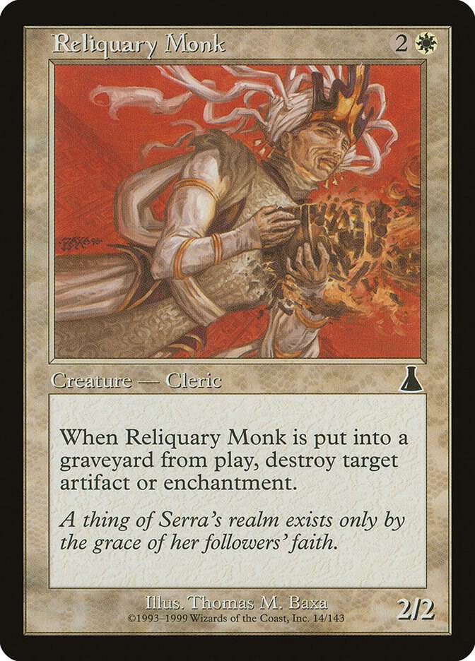 Reliquary Monk, Urza's Destiny 14