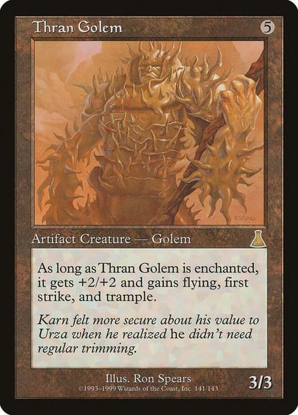 Thran Golem, Urza's Destiny 141