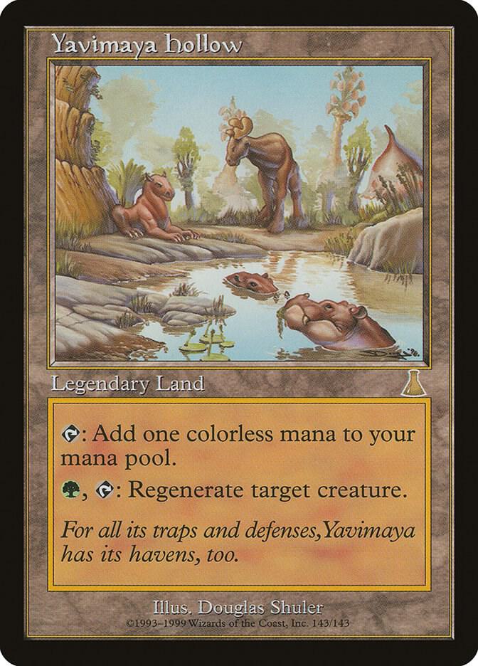 Yavimaya Hollow, Urza's Destiny 143