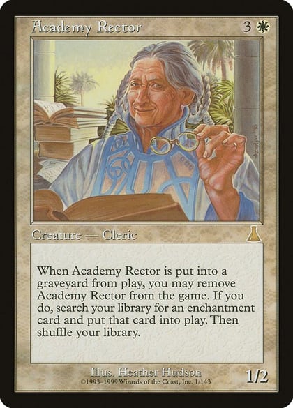 Academy Rector, Urza's Destiny 1