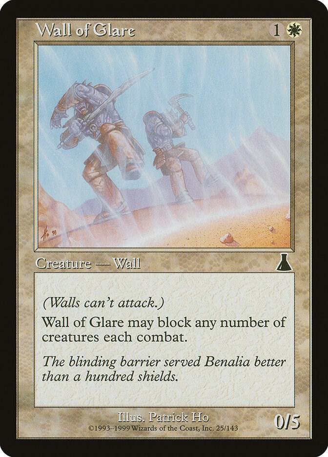Wall of Glare, Urza's Destiny 25