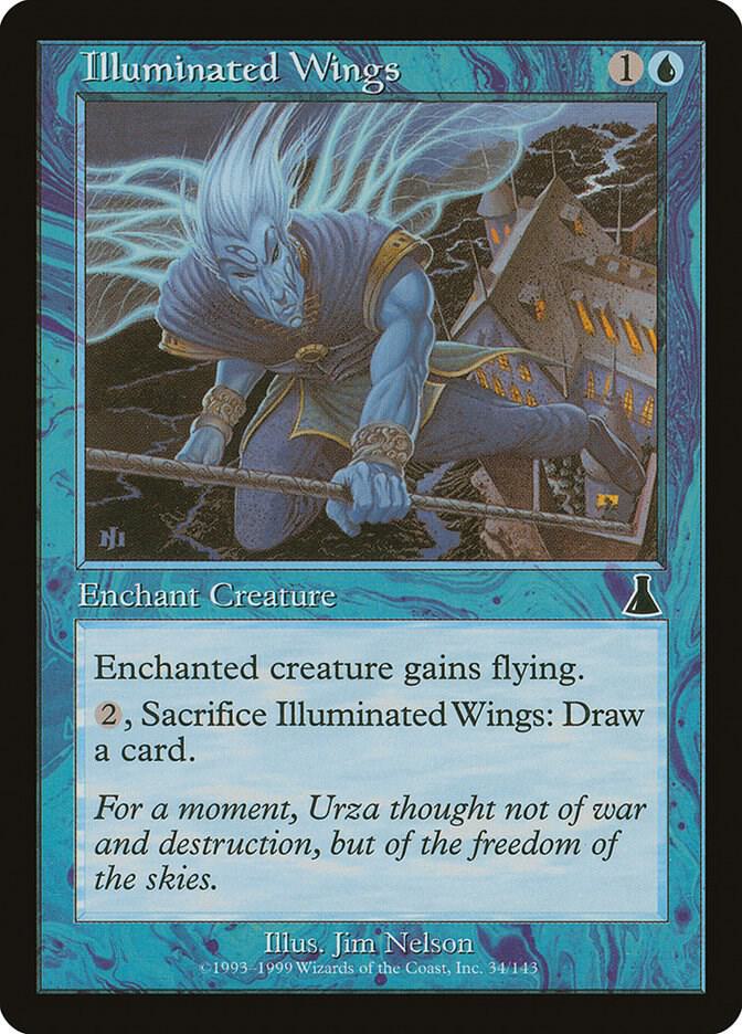 Illuminated Wings, Urza's Destiny 34