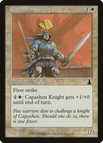 Capashen Knight, Urza's Destiny 3
