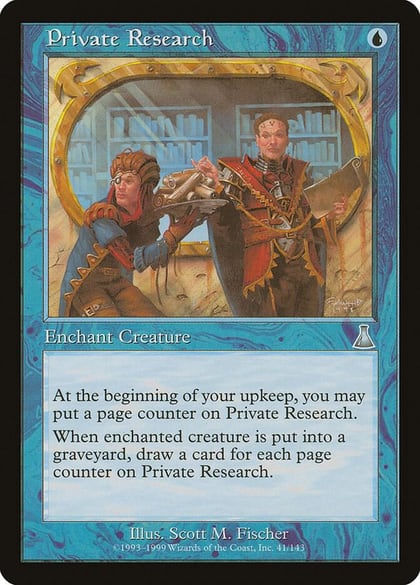Private Research, Urza's Destiny 41