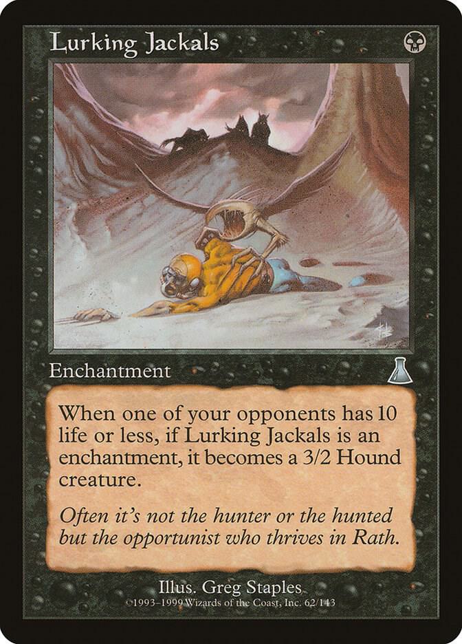 Lurking Jackals, Urza's Destiny 62