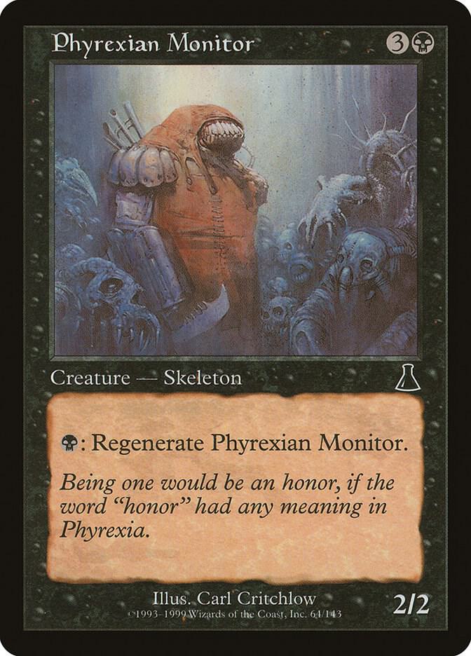 Phyrexian Monitor, Urza's Destiny 64