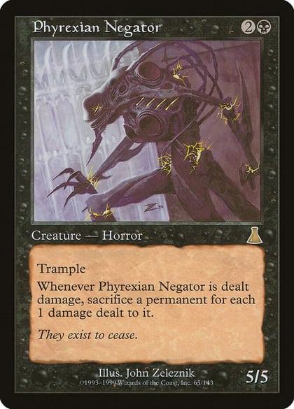 Phyrexian Negator, Urza's Destiny 65