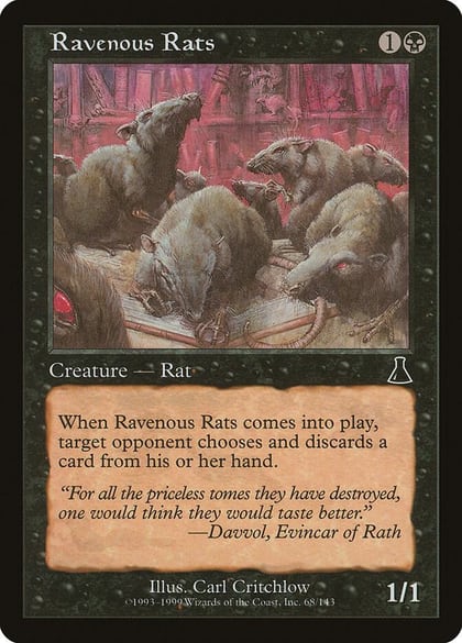 Ravenous Rats, Urza's Destiny 68