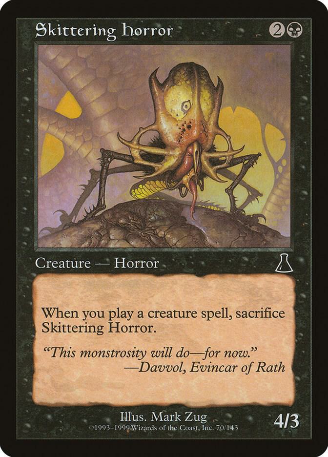 Skittering Horror, Urza's Destiny 70