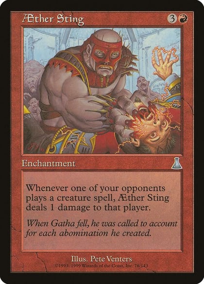 Aether Sting, Urza's Destiny 76