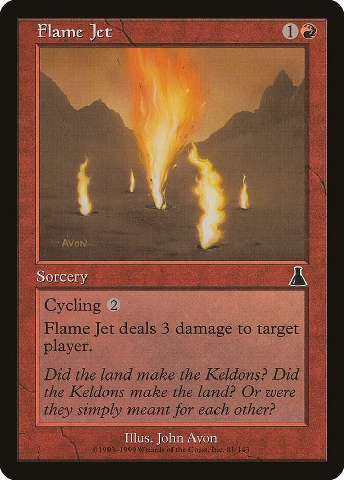 Flame Jet, Urza's Destiny 81