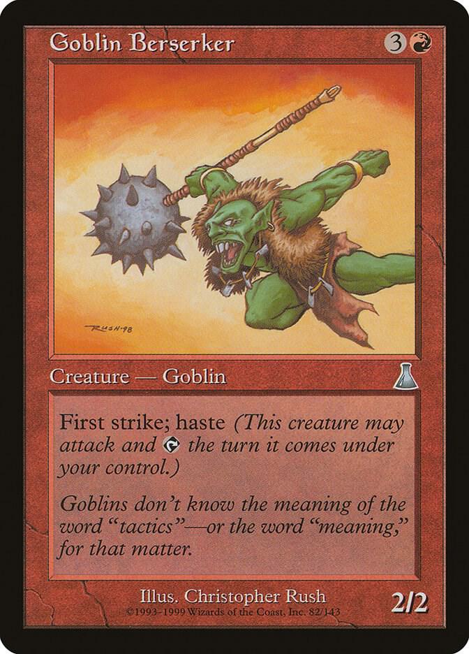 Goblin Berserker, Urza's Destiny 82
