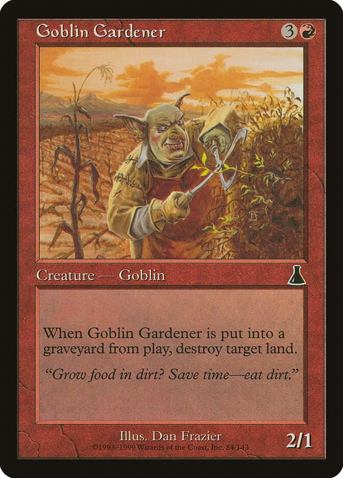 Goblin Gardener, Urza's Destiny 84