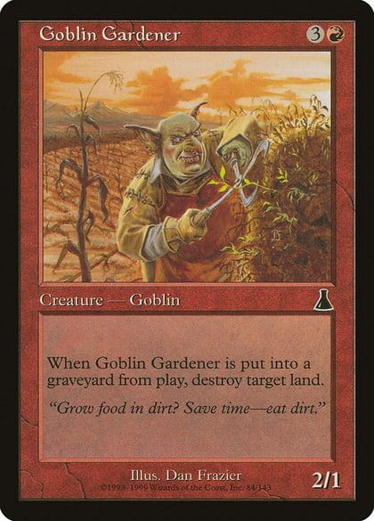 Goblin Gardener, Urza's Destiny 84