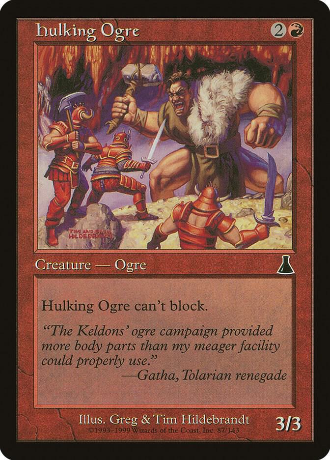 Hulking Ogre, Urza's Destiny 87