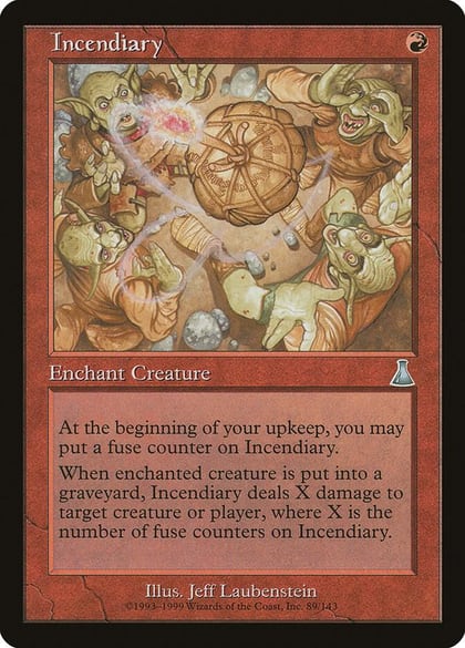 Incendiary, Urza's Destiny 89