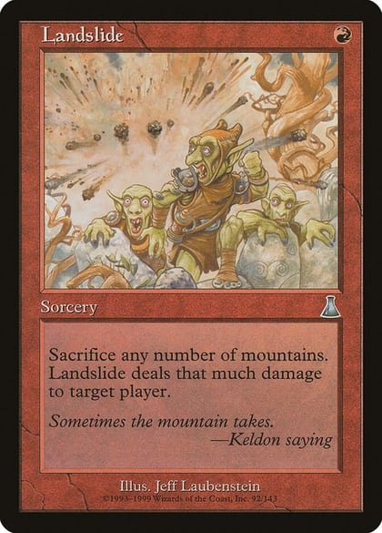 Landslide, Urza's Destiny 92