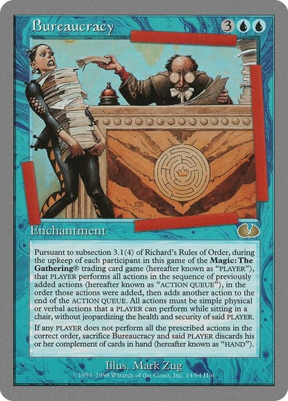Bureaucracy, Unglued 14