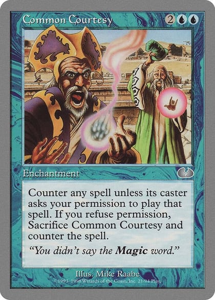 Common Courtesy, Unglued 21