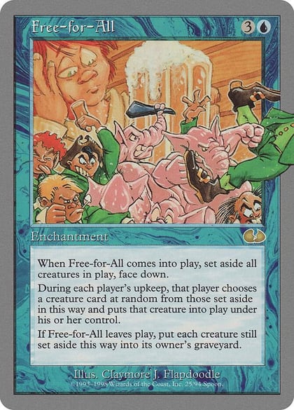 Free-for-All, Unglued 25