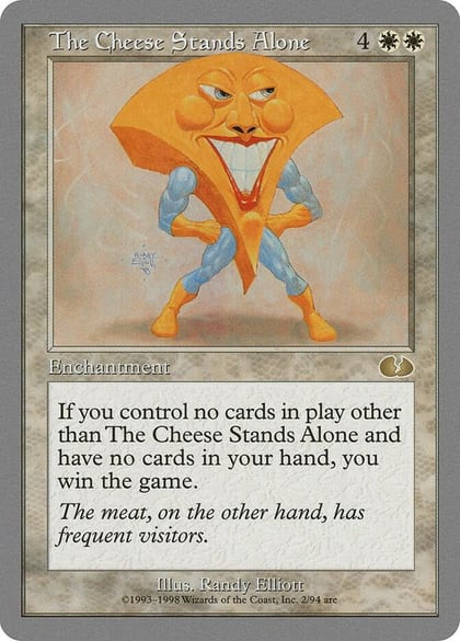 The Cheese Stands Alone, Unglued 2