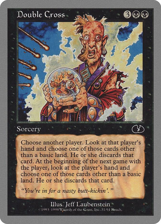 Double Cross, Unglued 31