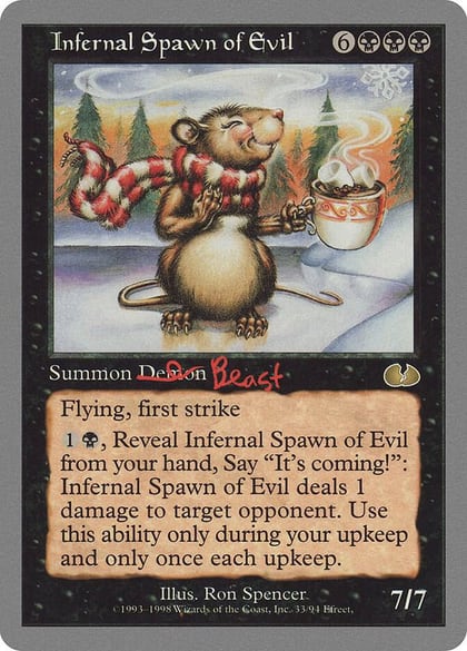 Infernal Spawn of Evil, Unglued 33
