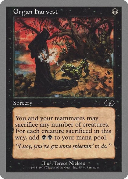 Organ Harvest, Unglued 35