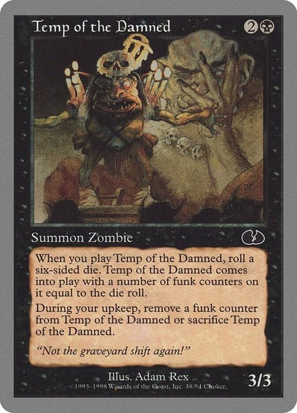 Temp of the Damned, Unglued 38