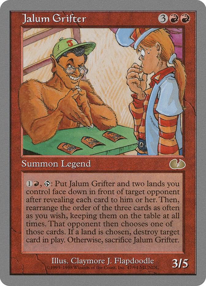 Jalum Grifter, Unglued 47